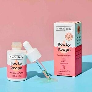 FRANK BODY Booty Drops Firming Body Oil NEW